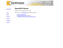 Tablet Screenshot of demo.openscdp.org